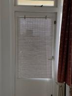 White painted wooden blind, Huis en Inrichting, Ophalen of Verzenden, Zo goed als nieuw, 50 tot 100 cm, Minder dan 100 cm