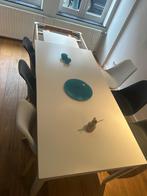 Uittrekbare Eettafel - Meer ruimte!, Ophalen, Gebruikt, 200 cm of meer, 50 tot 100 cm