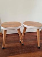 2 krukjes vintage kleuterstoel, Ophalen, Gebruikt, Hout
