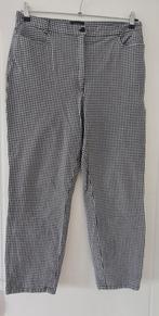Brax broek zwart wit geruit Maat L, Kleding | Dames, Zwart, Maat 42/44 (L), Zo goed als nieuw, BRAX