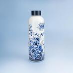 Drinkfles Delfts Blauw 500ml. RVS, Caravans en Kamperen, Ophalen of Verzenden, Nieuw