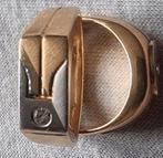 3x gouden ring 14 karaat 23 gram, Ophalen of Verzenden, Zo goed als nieuw, 17 tot 18, Dame of Heer