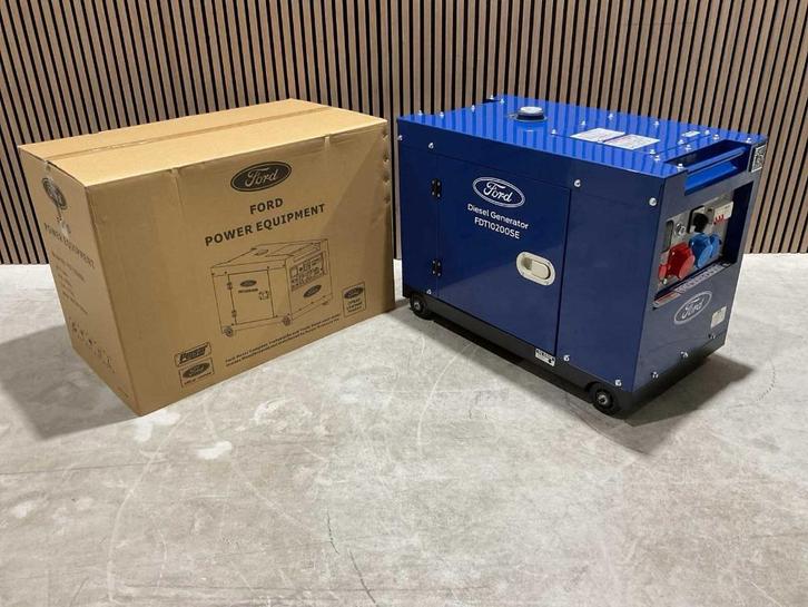 Ford FDT10200SE diesel aggregaat/stroomgenerator nieuw ‼️, Doe-het-zelf en Verbouw, Aggregaten, Nieuw, Dieselolie, Ophalen