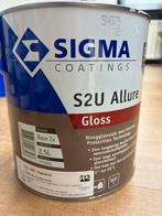 Nieuw! 2.5L Sigma S2U Allure Gloss RAL 3001, Minder dan 5 liter, Ophalen of Verzenden, Nieuw, Verf