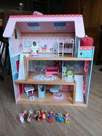 Poppenhuis Kidkraft Chelsea compleet, Kinderen en Baby's, Speelgoed | Poppenhuizen, Ophalen, Zo goed als nieuw, Poppenhuis