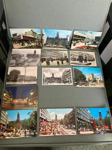 Mooie collectie van 13 stuks Rotterdam Stadhuisplein. beschikbaar voor biedingen