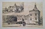 Neuborg (Gulpen); Oud Valkenburg. Litho uit ca. 1880, Ophalen of Verzenden