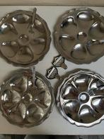 Oesterborden Set Inox met Vorkjes & Citroenknijpers - Frans, Ophalen of Verzenden