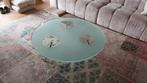 Salontafel Maupertuus 110cm, Ophalen, Gebruikt, Rond, Glas