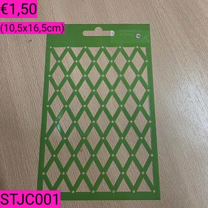 Stencils Joy Crafts, Hobby en Vrije tijd, Scrapbooking, Zo goed als nieuw, Frame of Mal, Ophalen of Verzenden