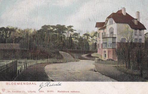 bloemendaal  4x diverse  incl tekst/zegel, Verzamelen, Ansichtkaarten | Nederland, Noord-Holland, Ophalen of Verzenden