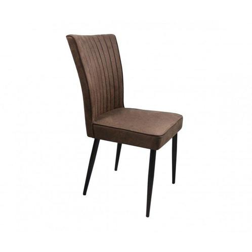 Pedro eetkamerstoel Bruin (set van 6) van € 479 NU € 439, Huis en Inrichting, Stoelen, Nieuw, Vijf, Zes of meer stoelen, Kunststof