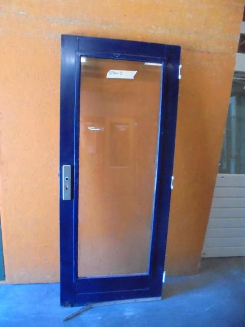 GRATIS diverse buitendeuren, Doe-het-zelf en Verbouw, Deuren en Horren, Gebruikt, Buitendeur, 200 tot 215 cm, 80 tot 100 cm, Glas