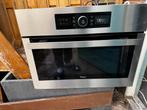Whirlpool inbouw combimagnetron (magnetron + oven), Ophalen of Verzenden, Zo goed als nieuw, Oven met grill, Inbouw