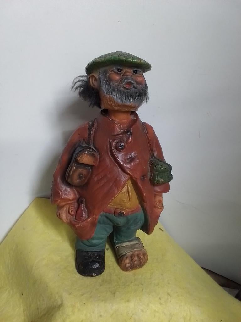 9043) mooi hoofd schuddend beeldje HEICO  28cm, Verzamelen, Ophalen of Verzenden, Zo goed als nieuw, Mens