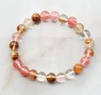 Kralen armband Watermeloen Toermalijn, Verzenden, Nieuw