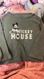 Donker groene lange mouwe t-shirt, Disnep baby, Overige maten, Ophalen of Verzenden, Gedragen