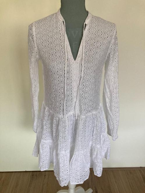 Jurkje - Loavies, Kleding | Dames, Jurken, Gedragen, Maat 34 (XS) of kleiner, Wit, Boven de knie, Ophalen of Verzenden