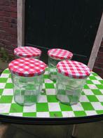 Lege jampotjes van Bonnemaman., Huis en Inrichting, Ophalen, Zo goed als nieuw, Glas, Pot, Bus of Blik