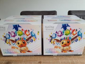 Prismatic Evolutions ETB geopend beschikbaar voor biedingen