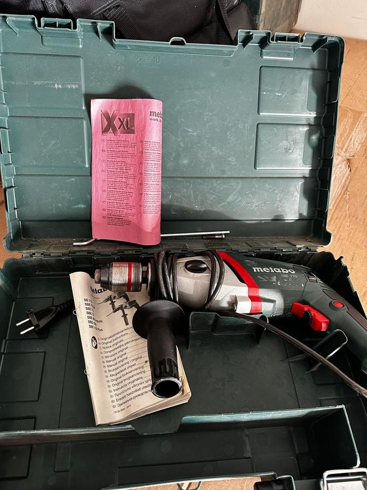 Metabo SBE 710 Boor- en Schroefmachine, Doe-het-zelf en Verbouw, Gereedschap | Boormachines, Gebruikt, Boor- en Schroefmachine