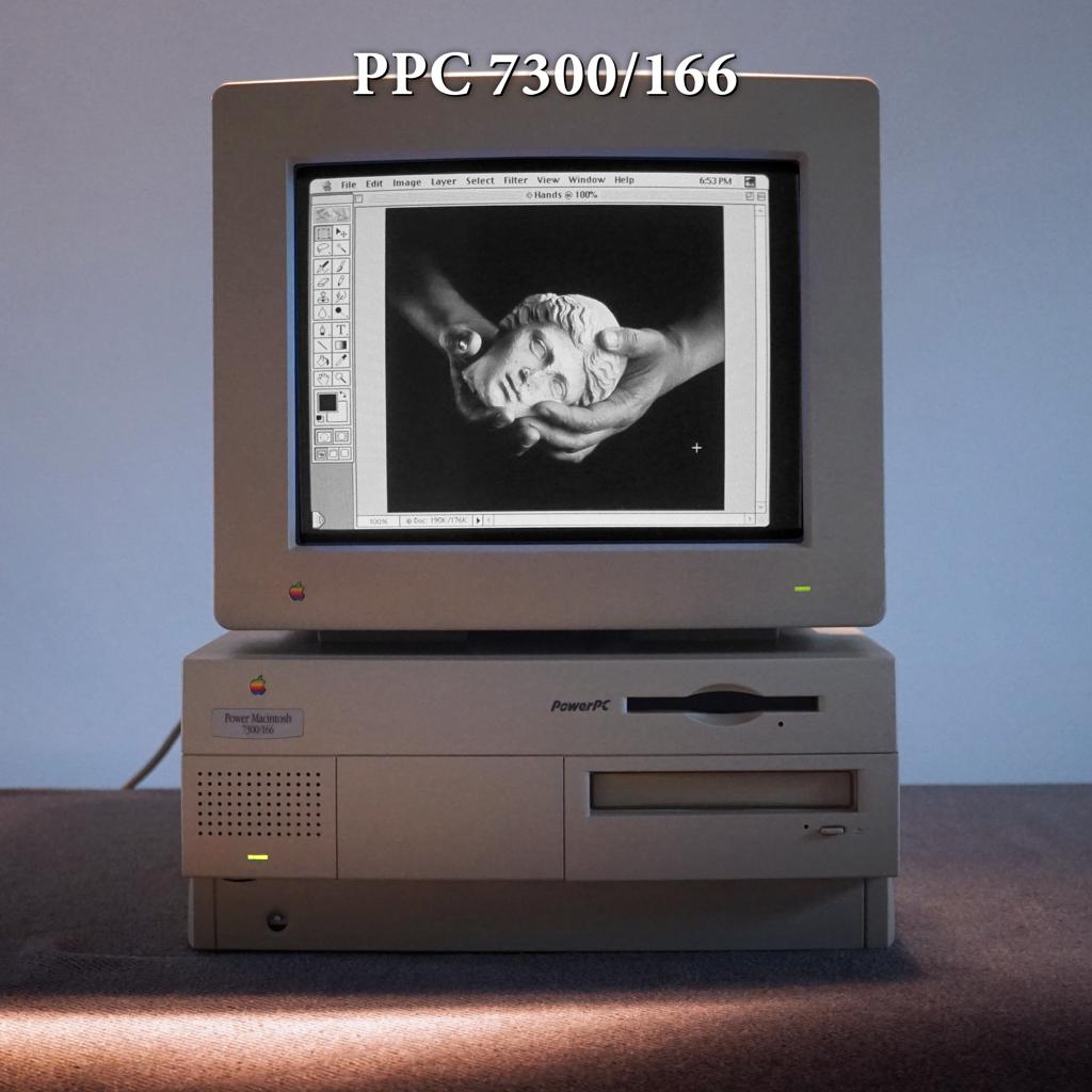 REFURBISHED Power Macintosh 7300/166 – incl. BlueSCSI, Computers en Software, Vintage Computers, Ophalen of Verzenden