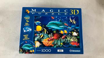 Puzzel 1000 stuks Nemo en vissen beschikbaar voor biedingen