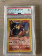 Pokemon dark charizard 1st edition PSA 7, Ophalen of Verzenden, Zo goed als nieuw