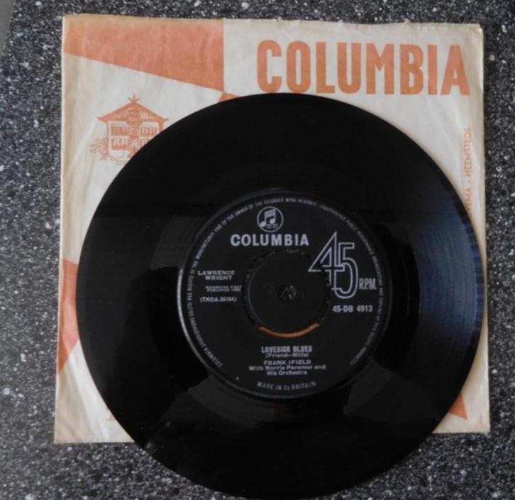 Frank Ifield - lovesick blues (UK 1962) (vanaf € 1,75), Cd's en Dvd's, Vinyl Singles, Zo goed als nieuw, Pop, Ophalen of Verzenden