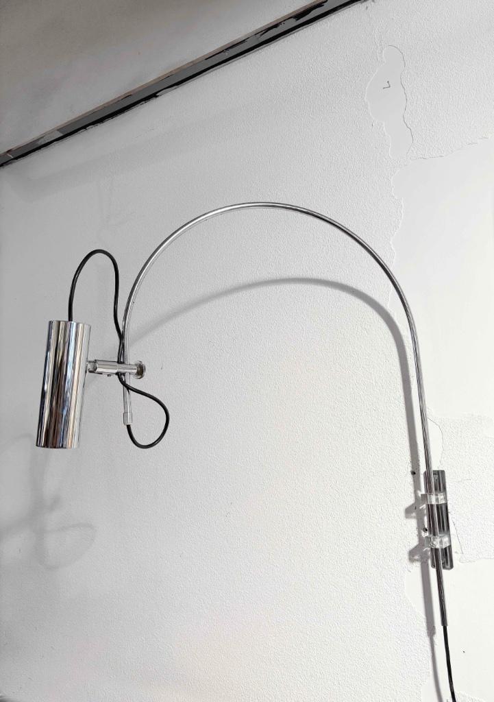 Vintage Raak booglamp, Huis en Inrichting, Lampen | Wandlampen, Gebruikt, Metaal, Ophalen