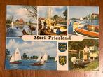 Groeten uit Grou. Mooi Friesland, Verzamelen, Ansichtkaarten | Nederland, Ophalen of Verzenden, 1960 tot 1980, Gelopen, Friesland