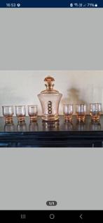 Service art déco whiskey /liqueur, Ophalen of Verzenden, Gebruikt