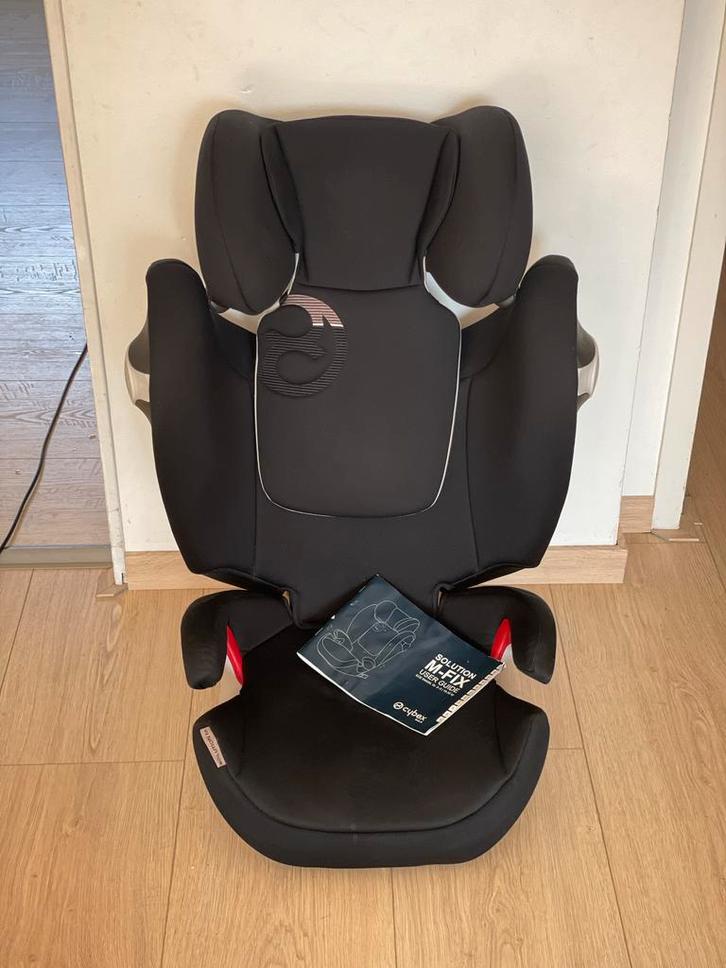 Cybex Solution M-Fix Autostoel, Kinderen en Baby's, Autostoeltjes, Gebruikt, Overige merken, Autogordel of Isofix, Zijbescherming