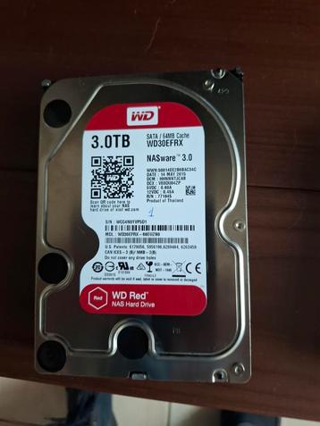 WD Red 3TB NAS Harde Schijf - WD30EFRX beschikbaar voor biedingen