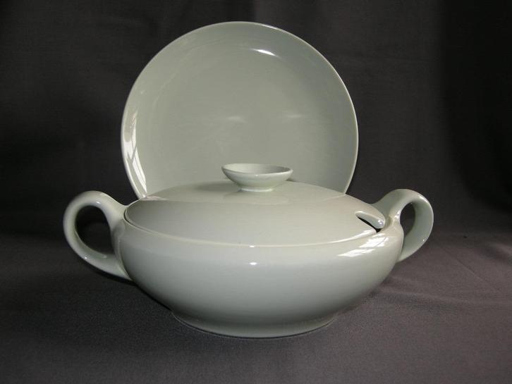 Goedewaagen celadon,nog enkele losse onderdelen, Antiek en Kunst, Antiek | Servies los, Ophalen of Verzenden