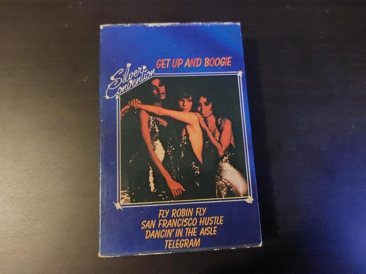 SILVER CONVENTION - GET UP AND BOOGIE (CASSETTEBANDJE), Cd's en Dvd's, Cassettebandjes, Zo goed als nieuw, Origineel, Pop, 1 bandje