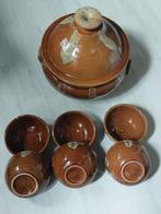 6xUnique marokkaanse keramische aardewerk schaaltjes, Antiek en Kunst, Antiek | Schalen, Ophalen of Verzenden