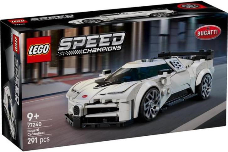 Lego Speed Champions 77240 Bugatti Centodieci NIEUW, Kinderen en Baby's, Speelgoed | Duplo en Lego, Nieuw, Lego, Complete set