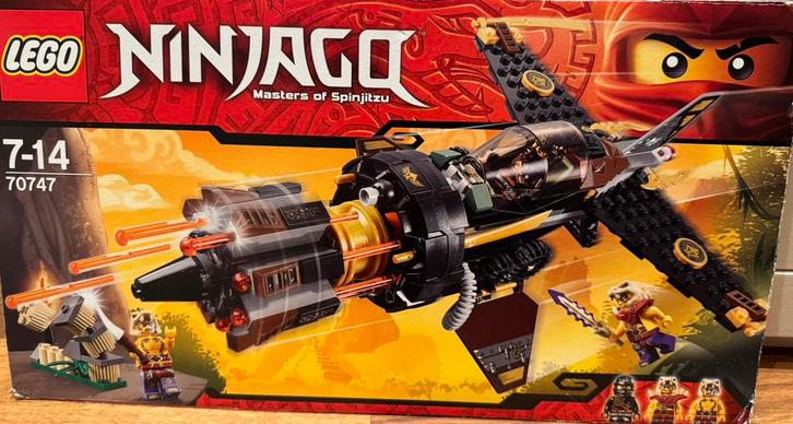 LEGO Ninjago 70747 - Rotsblok blaster - compleet, Kinderen en Baby's, Speelgoed | Duplo en Lego, Zo goed als nieuw, Lego, Complete set