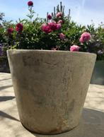 Tuindecoratie beton stevig waxinelichtjes schaal pot beeld, Beton, Tuin, Rond, Ophalen of Verzenden