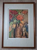 Roelof Klein 'stilleven met rozen', Antiek en Kunst, Kunst | Schilderijen | Klassiek, Ophalen of Verzenden