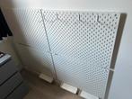 Ikea Skadis Ophangbord 4 stuks kleur Wit, Ophalen, Overige typen, Zo goed als nieuw, Minder dan 100 cm