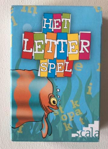 Scala het letterspel leren educatief woordenschat kaartspel beschikbaar voor biedingen
