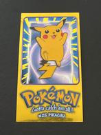 Pokemon Topps 1999 pikachu #25 (1of5), Ophalen of Verzenden, Gebruikt, Losse kaart