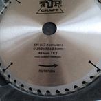 Zaagblad 250x30x2.5 mm - Top Craft, Doe-het-zelf en Verbouw, Gereedschap | Zaagmachines, Ophalen of Verzenden, Gebruikt, Cirkelzaag