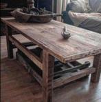 ~Stoer Sober Landelijk Houten Salontafel~, Ophalen of Verzenden