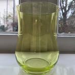 Prachtige Sapfo Vaas Kristalunie - Puntgaaf!, Ophalen of Verzenden, Minder dan 50 cm, Groen, Glas