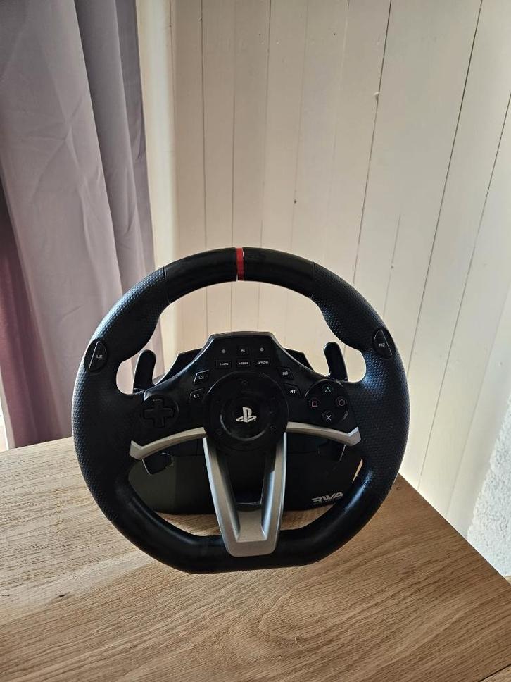 Race stuur, gaming  Hori RWA, Spelcomputers en Games, Spelcomputers | Sony PlayStation Consoles | Accessoires, Zo goed als nieuw