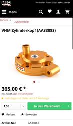 Honda Cr 125 2005-2007 VHM Cilinderkop, Motoren, Ophalen of Verzenden