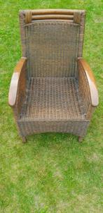 Zeer mooie, nette, kwaliteits rotan stoel, Huis en Inrichting, Stoelen, Ophalen, Bruin, Riet of Rotan, Zo goed als nieuw
